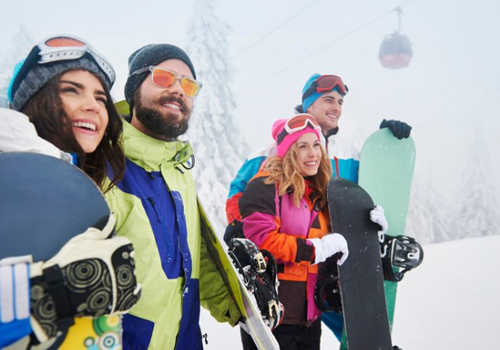 Esportes de inverno: aprendizado de habilidades específicas e segurança.